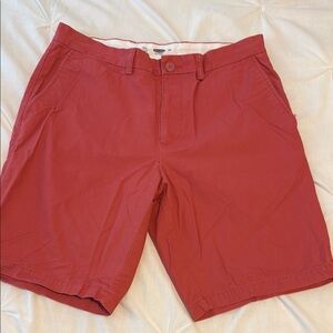 Men's Red Chino Shorts